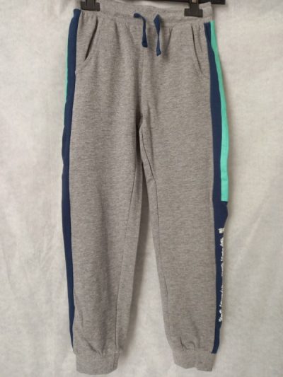 HLAČE DOLGE- trenirka siva s turk