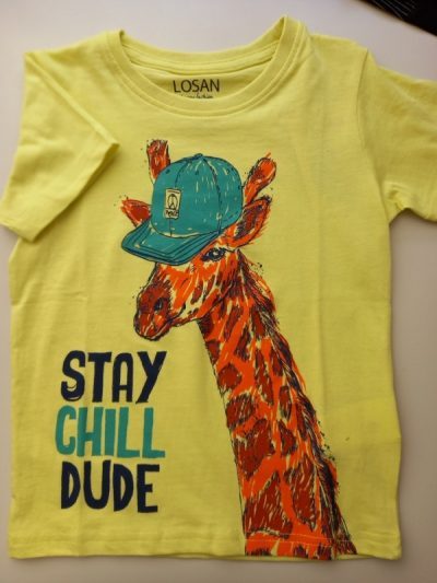 MAJICA KRATEK ROKAV - žirafa